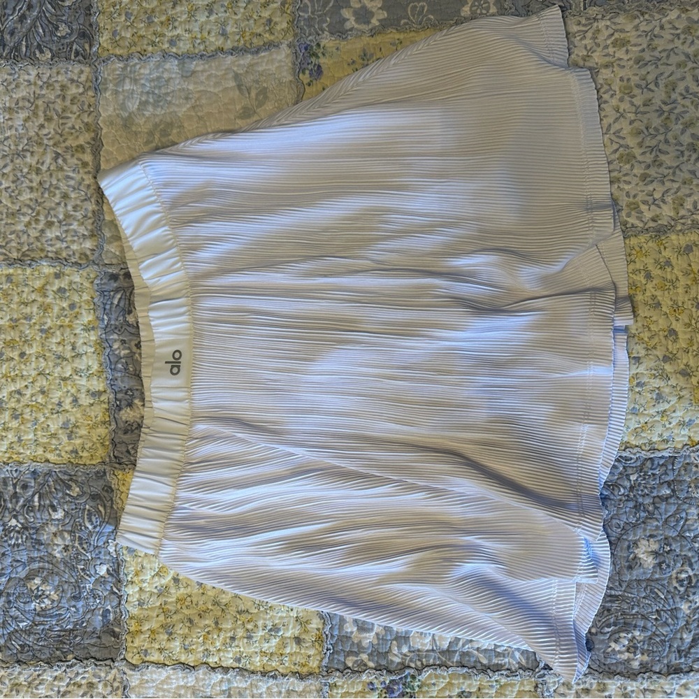 ALO Yoga White Skirt